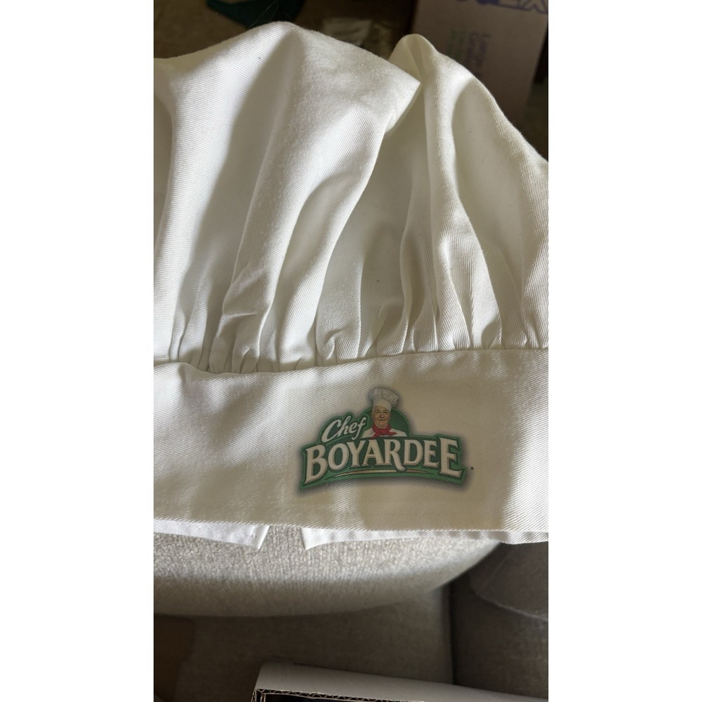 Vintage Chef Boy-ar-Dee Chef's Cap 80s Ravioli 80s Retro Costume Restaurant - Picture 2 of 5